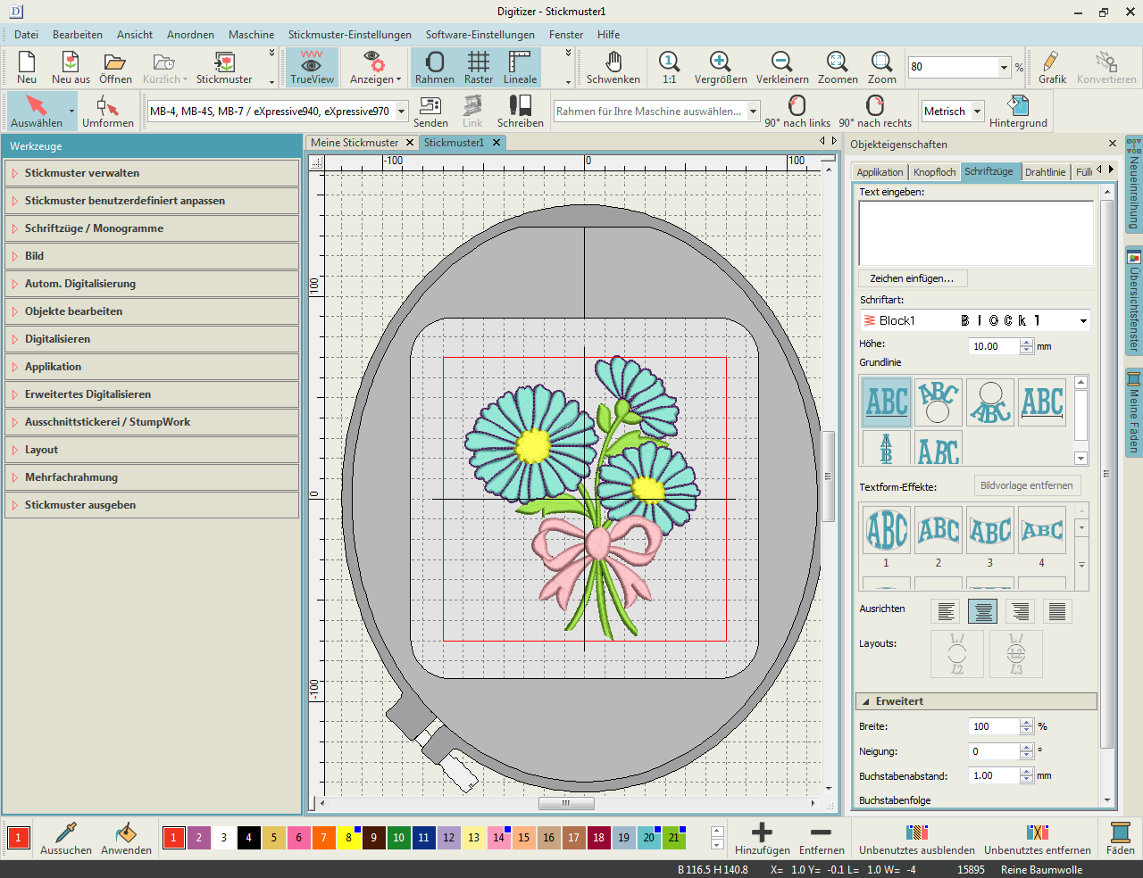 Janome Digitizer MBX V5 kaufen für 1.189,€